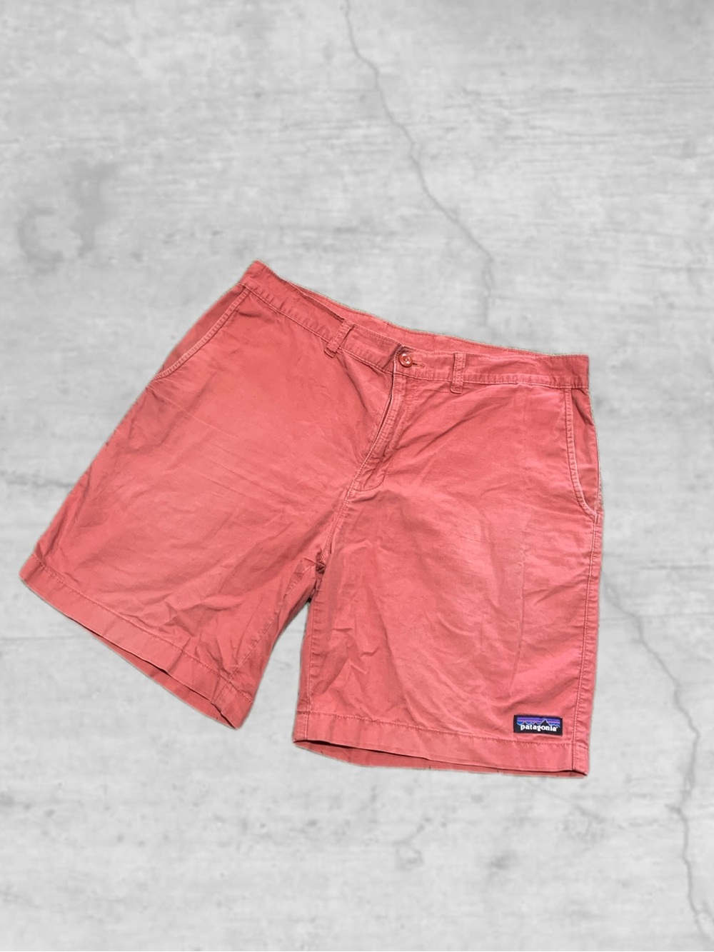 Patagonia Men's Red Lightweight All-Wear Hemp & Organic Cotton Shorts – Size 34